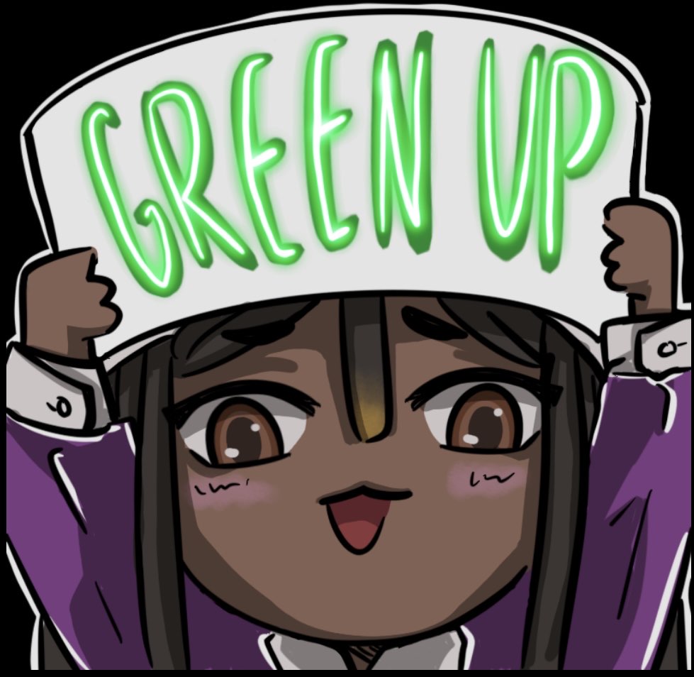 VIdeoBoy Green Up Sticker!